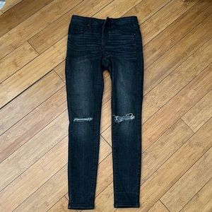 Mossimo High Rise Ripped Knee Skinny Jeans - 00/24